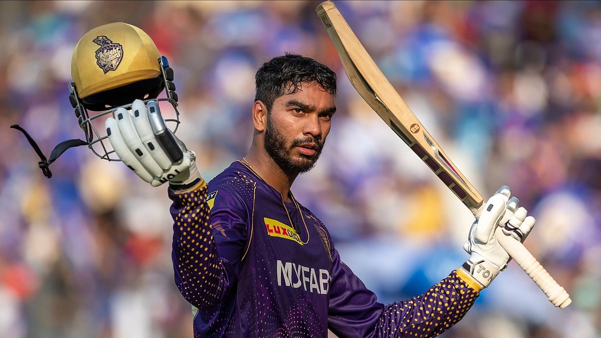 <div class="paragraphs"><p>Venkatesh Iyer scored his maiden IPL century against Mumbai Indians on Sunday in IPL 2023.</p></div>