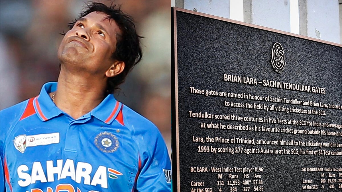 <div class="paragraphs"><p>Sydney Cricket Ground have named a set of gates after Sachin Tendulkar and Brian Lara.</p></div>