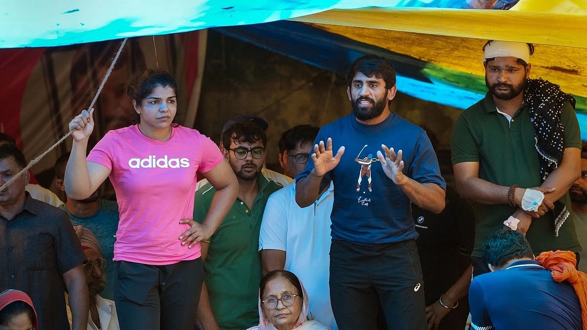 <div class="paragraphs"><p>Wrestlers Protest: The protest continued on Thursday, 4 May, after a scuffle with Delhi Police.</p></div>