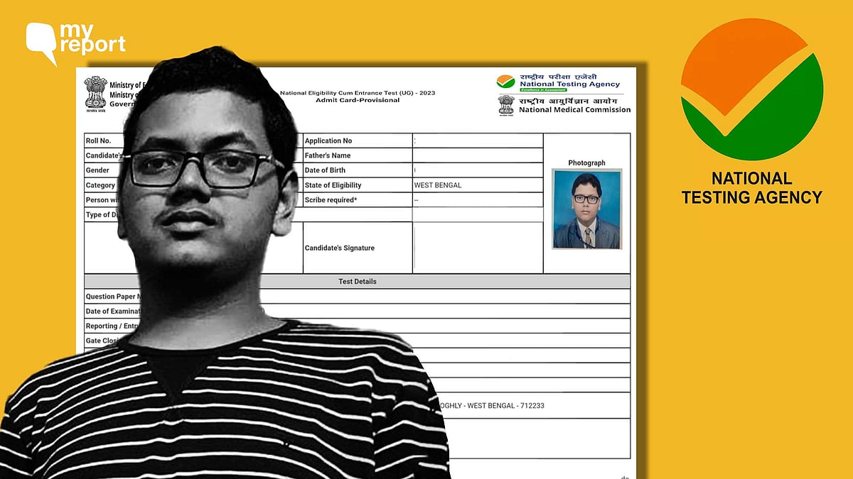 <div class="paragraphs"><p>Abhishek Aryan says he was inappropriately frisked at the NEET exam centre in Hooghly, West Bengal.</p></div>
