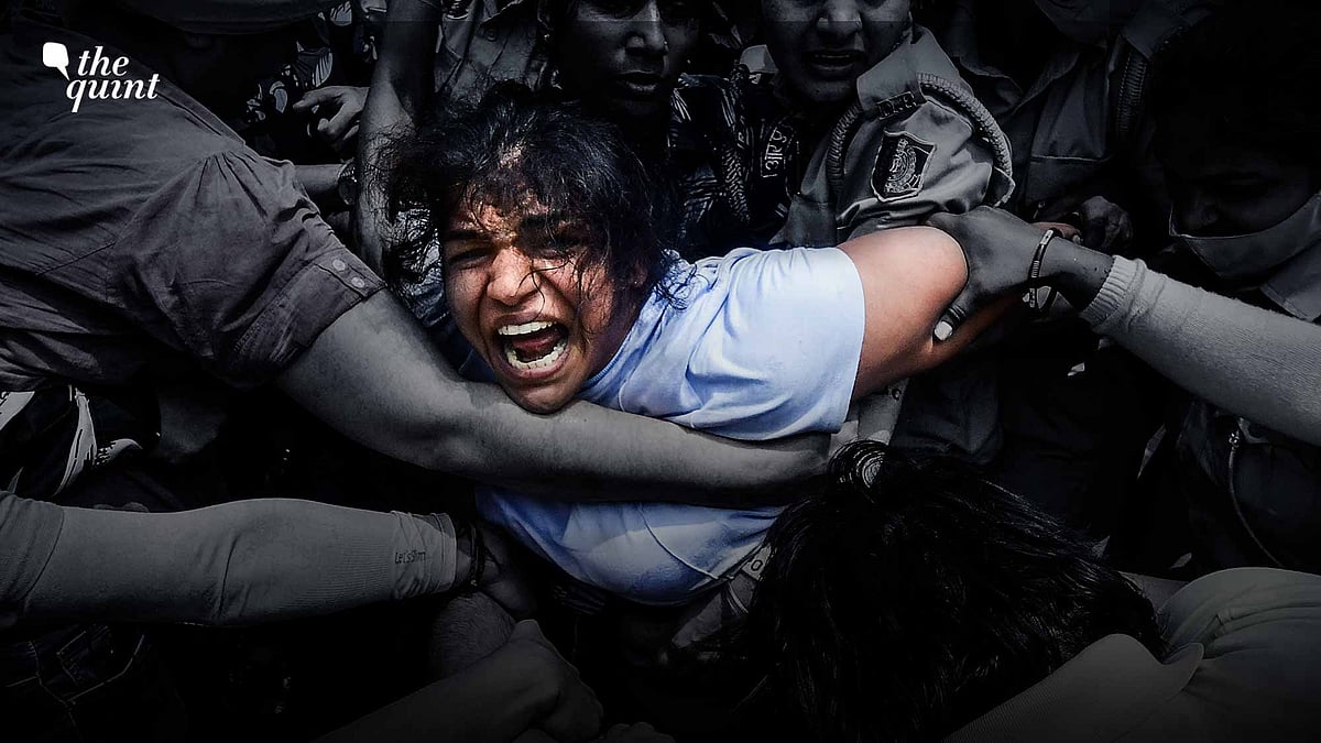 <div class="paragraphs"><p>The visuals of manhandling of sports-icons by the police went viral.</p></div>