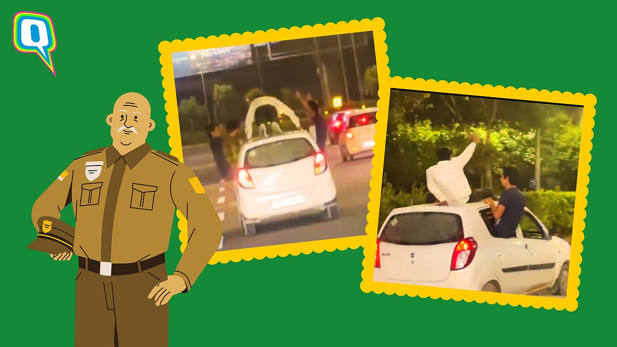 <div class="paragraphs"><p>Viral: Man Attempts Push-Ups On Top Of Moving Car; Detained By Gurugram Police</p></div>
