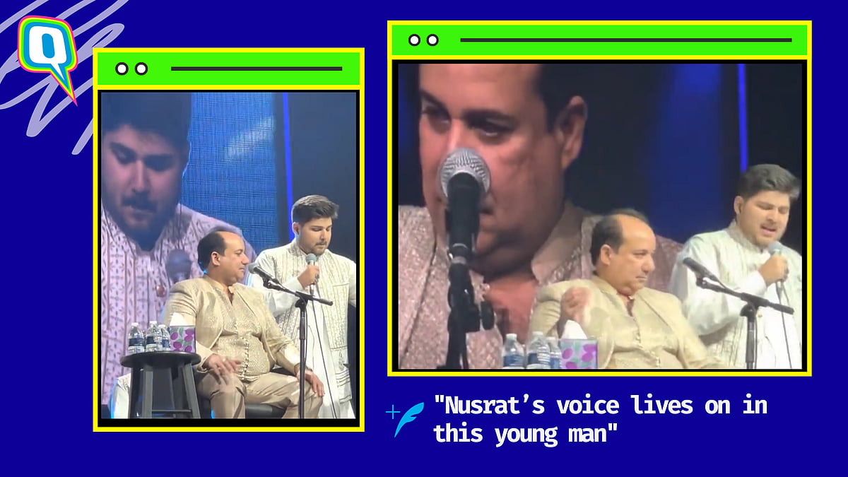 <div class="paragraphs"><p>Rahat Fateh Ali Khan's Son Shahzaman Sings 'Kinna Sona Tenu' In Viral Video</p></div>