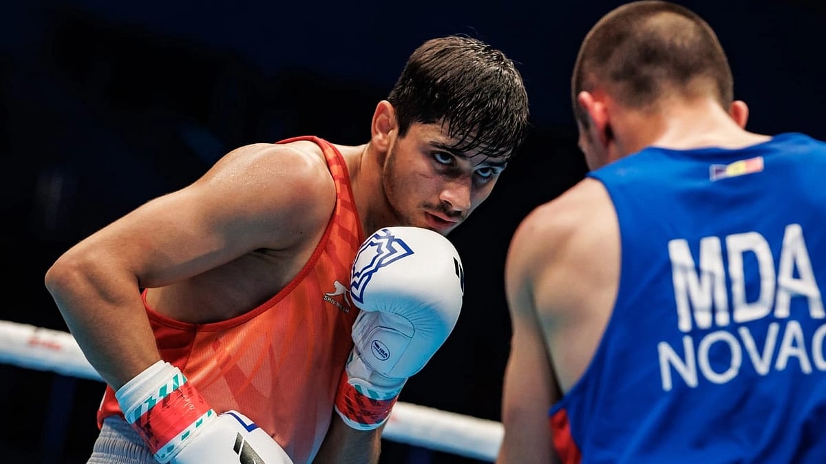 <div class="paragraphs"><p>Sachin Siwach advances to pre-quarters of the World Boxing Championship</p></div>
