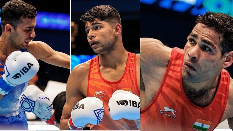 <div class="paragraphs"><p>World Boxing Championships: Deepak Bhoria, Nishant Dev and Mohammad Hussamuddin have assured medals.</p></div>