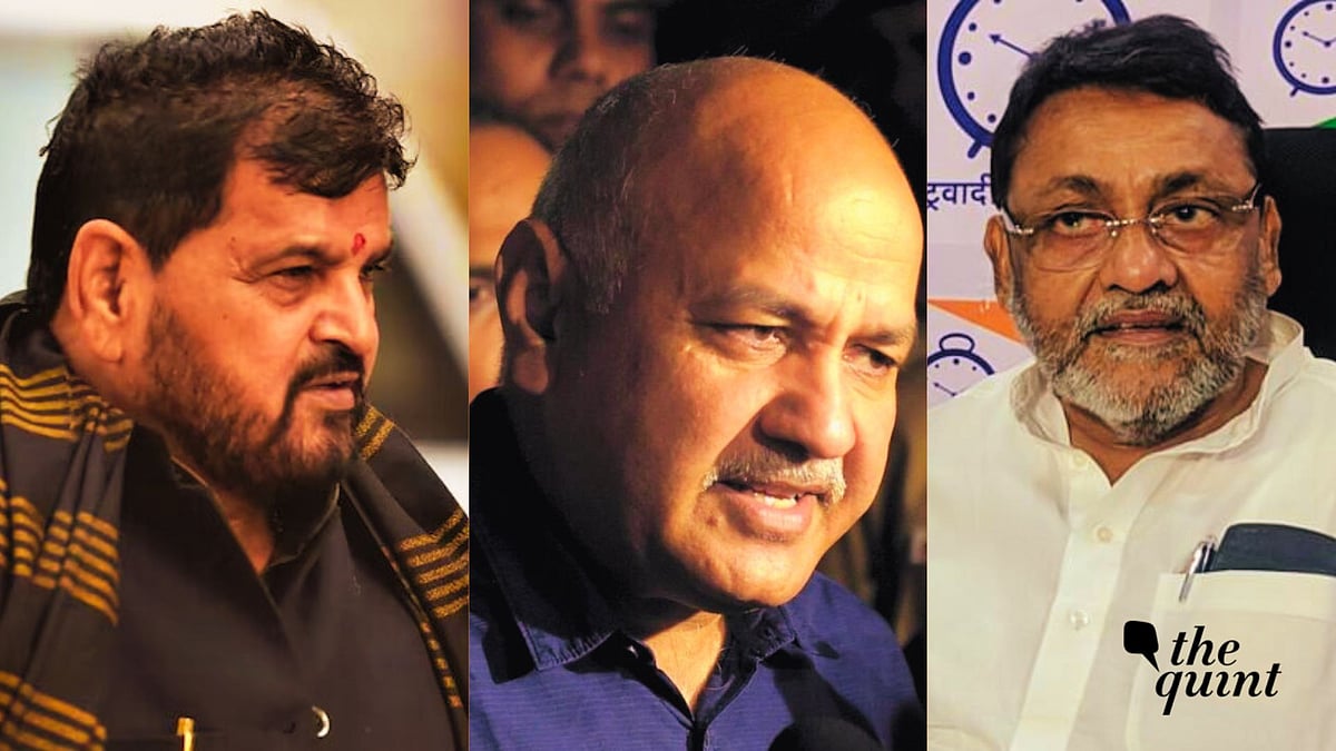 <div class="paragraphs"><p>File photos of Brij Bhushan Sharan Singh, Manish Sisodia, Nawab Malik.</p></div>