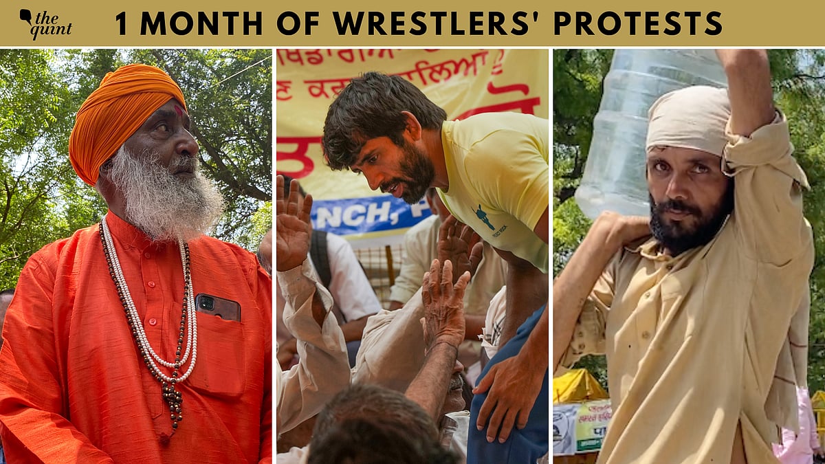<div class="paragraphs"><p>Yogi from Nepal, 80-Yr-Old Farmer: People Driving Wrestlers' Protest For a Month</p></div>