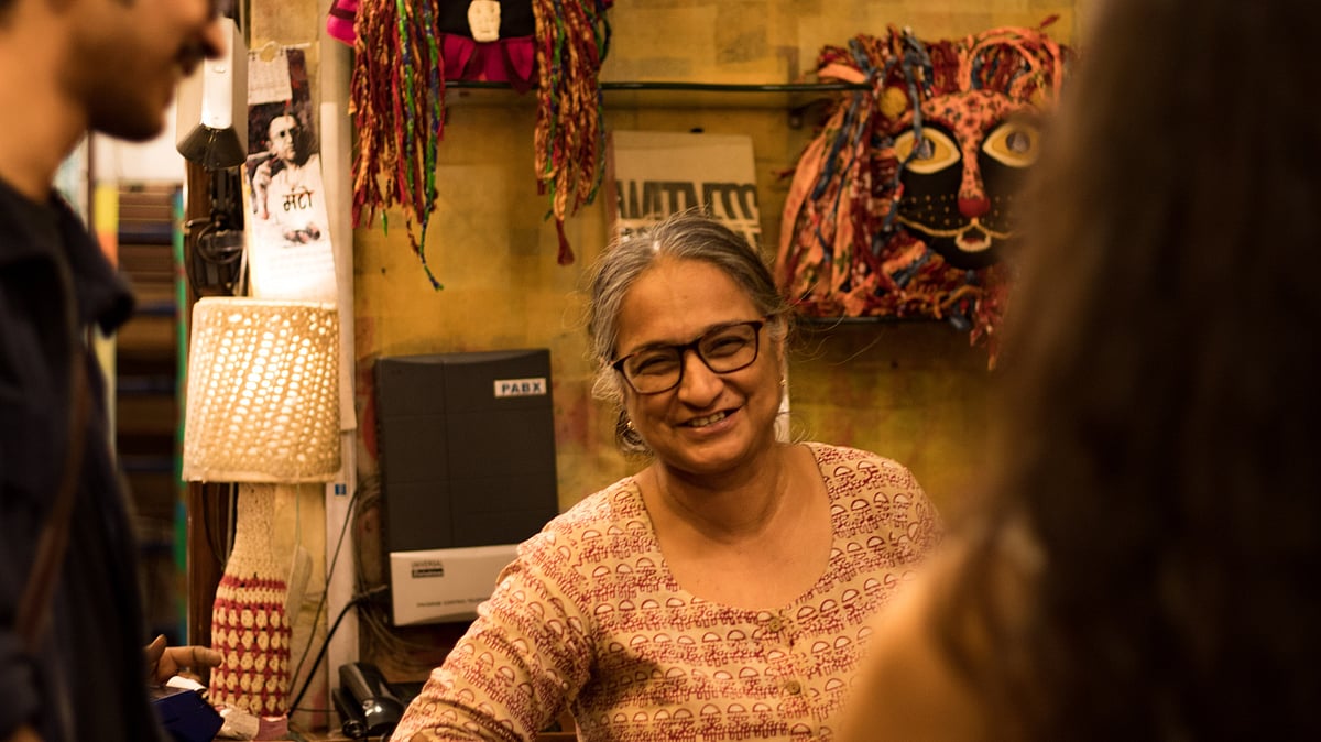 <div class="paragraphs"><p>People Tree was set up in Delhi’s Connaught Place in 1990 by a collective of designers and artists. It was primarily run by graphic designer Orijit Sen and his wife and exhibition designer Gurpreet Sidhu. </p></div>