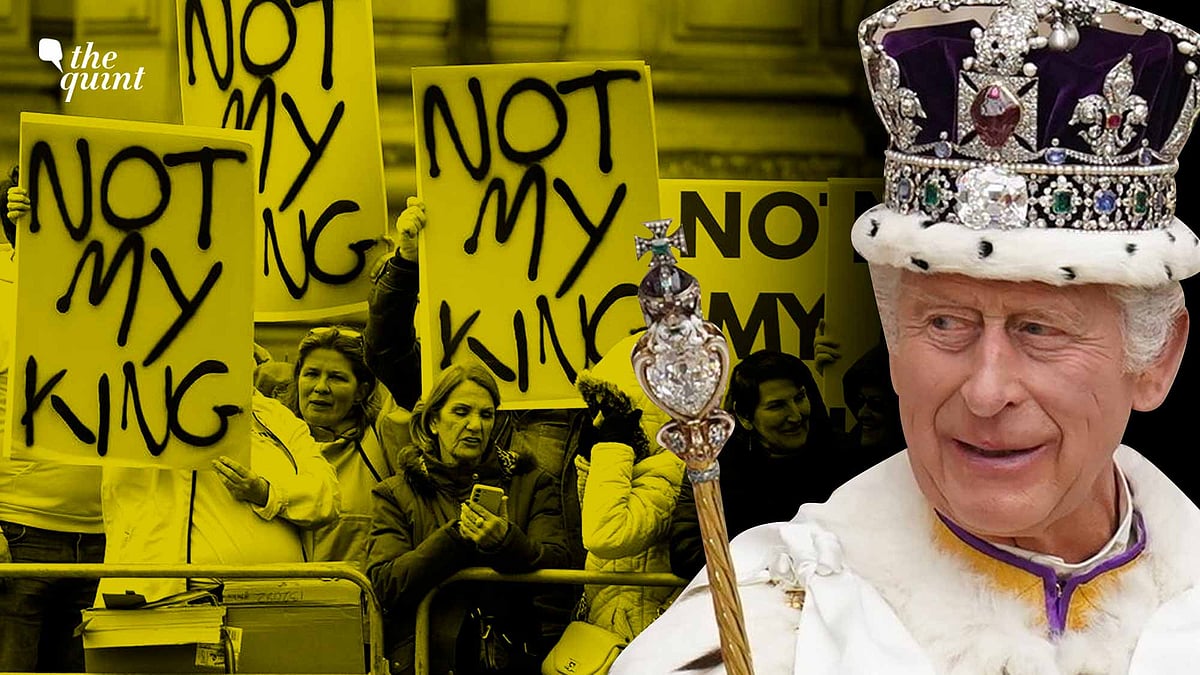 <div class="paragraphs"><p>Over the coronation weekend, campaigners against monarchy came together in huge numbers in yellow T-shirts and banners of “Not My King”.</p></div>