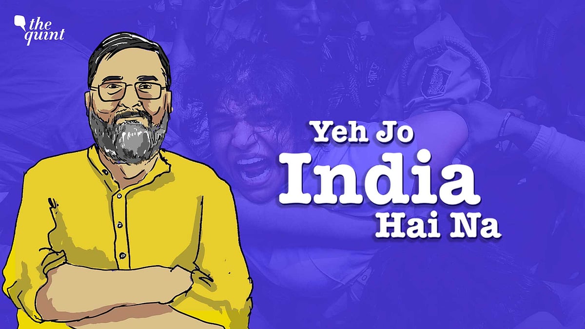 <div class="paragraphs"><p>The award-winning wrestlers with whom Ministers took selfies, whom even the PM met and felicitated… those wrestlers are dragged away as they approach India’s brand new Parliament House in a peaceful protest, while a ‘Bahubali’ neta, facing serious allegations of sexual assault, may soon be sitting in that new Parliament House. </p></div>