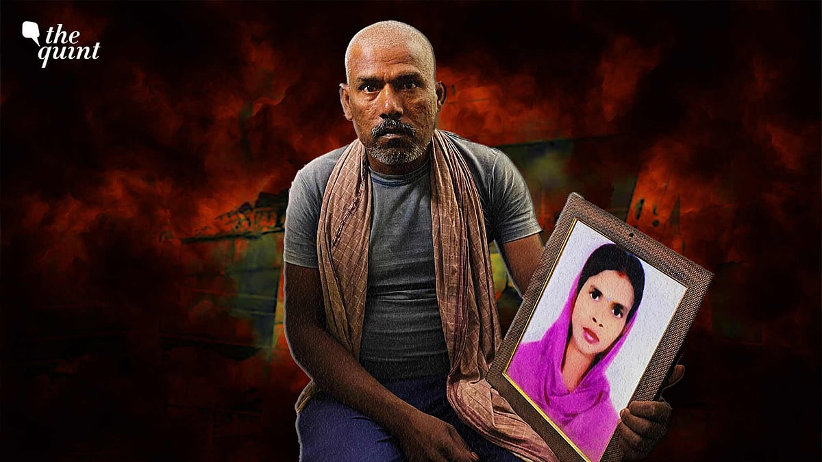 <div class="paragraphs"><p>A year since the fire, Santosh (42) and his three children still break down when they see Rajnu Devi’s photo. This sentiment is echoed through the streets of <a href="https://www.thequint.com/videos/delhis-colony-loses-many-women-to-mundka-fire">Bhagya Vihar</a>, a village that lost at least four women in their families to the fire that claimed 27 lives. </p></div>