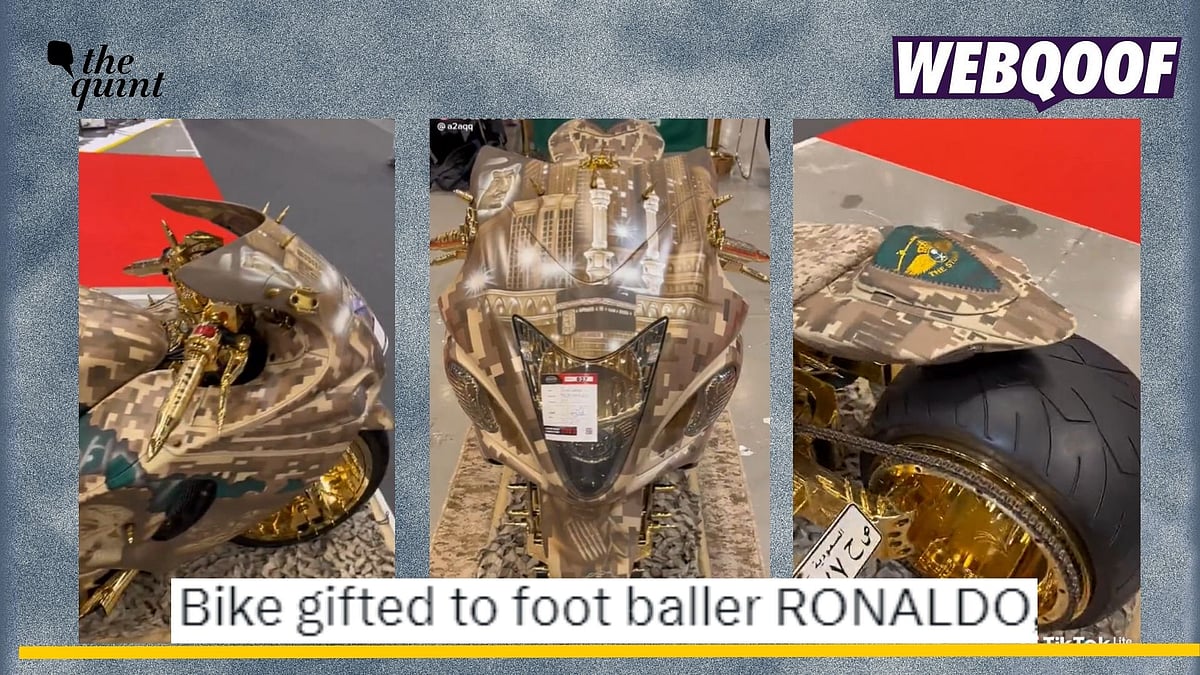 <div class="paragraphs"><p>Fact-check: Saudi Arabia Didn't Gift Cristiano Ronaldo Gold-Plated Sports Bike</p></div>