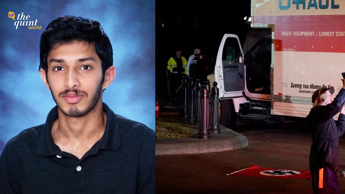 <div class="paragraphs"><p>Indian-origin teenager Sai Varshith Kandula was arrested after crashing a rented truck near the White House on Wednesday, 24 May, threatening to kill President <a href="https://www.thequint.com/news/india/president-joe-biden-first-lady-jill-host-prime-minister-narendra-modi-official-state-visit-june">Joe Biden</a> and Vice President Kamala Harris. </p></div>
