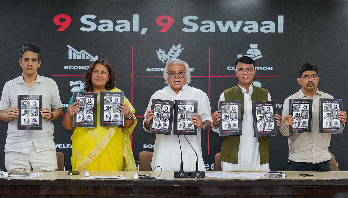 <div class="paragraphs"><p>From rising prices to unemployment, the Congress party posed nine questions to Prime Minister Modi on Friday, 26 May.</p></div>