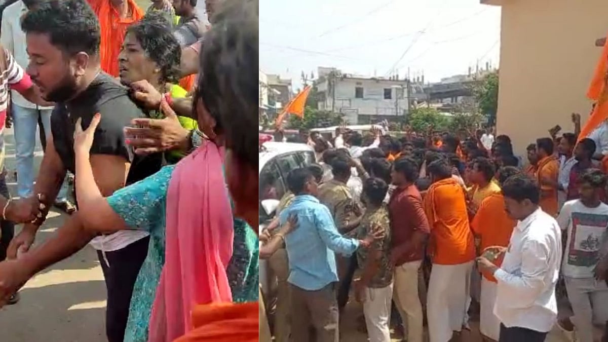 <div class="paragraphs"><p>On 7 May, a Muslim man was brutally assaulted by a right-wing mob in Narsapur, located in Telangana's Medak district, after he allegedly got into an altercation with a gas cylinder delivery boy, Narsapur Police told The Quint on Thursday, 25 May.</p></div>