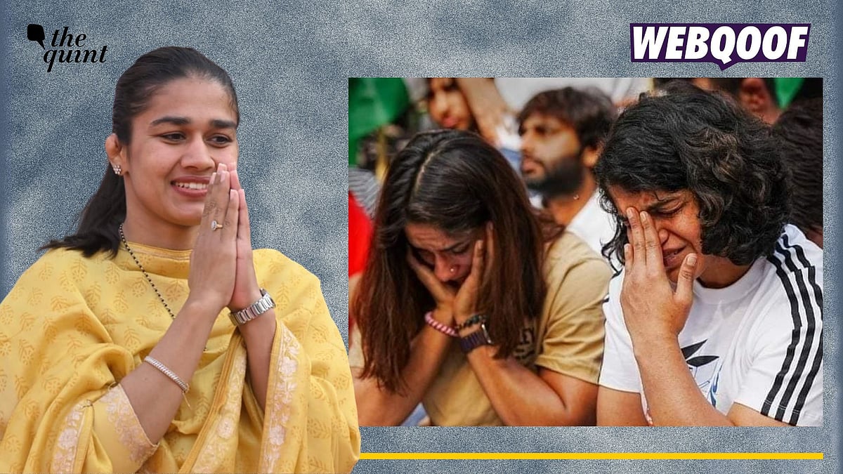 <div class="paragraphs"><p>Fact-check: Babita Phogat is not a part of the ongoing wrestlers' protest.</p></div>
