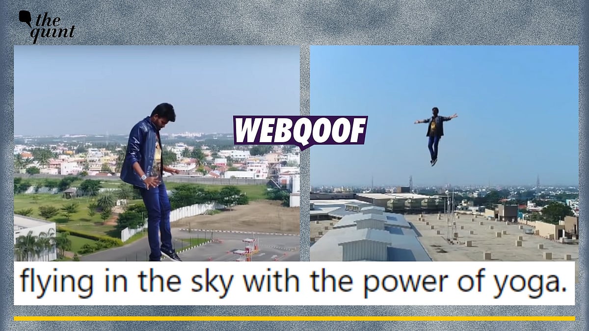 <div class="paragraphs"><p>Fact-check: An illusion performed by a magician in Tamil Nadu in 2018 is going viral as 'man flying in the air' due to the 'power of yoga'. </p></div>