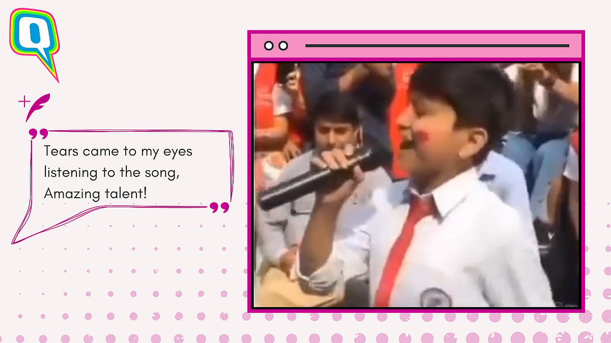 <div class="paragraphs"><p>The boys sings 'Ke Ghar Kab Aaoge' from Border </p></div>