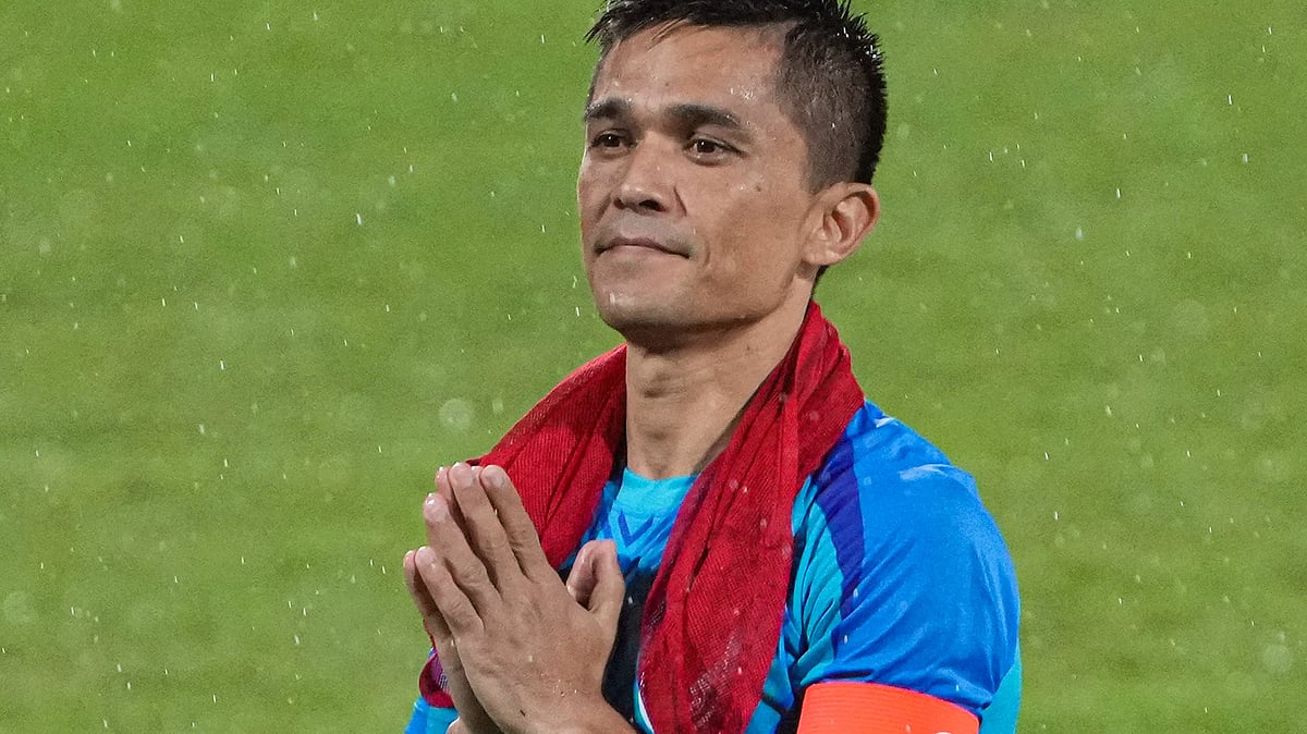<div class="paragraphs"><p>Football captain Sunil Chhetri set to retire from international football following India vs Quwait&nbsp;FIFA World Cup Qualification match.</p></div>