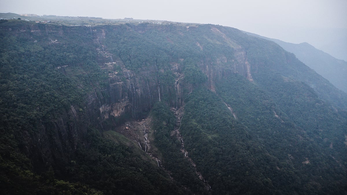 <div class="paragraphs"><p>Cherrapunjee usually revels in beauty during this time of the year, as the place is filled with clouds kissing the mountains and its waterfalls grow large. </p></div>