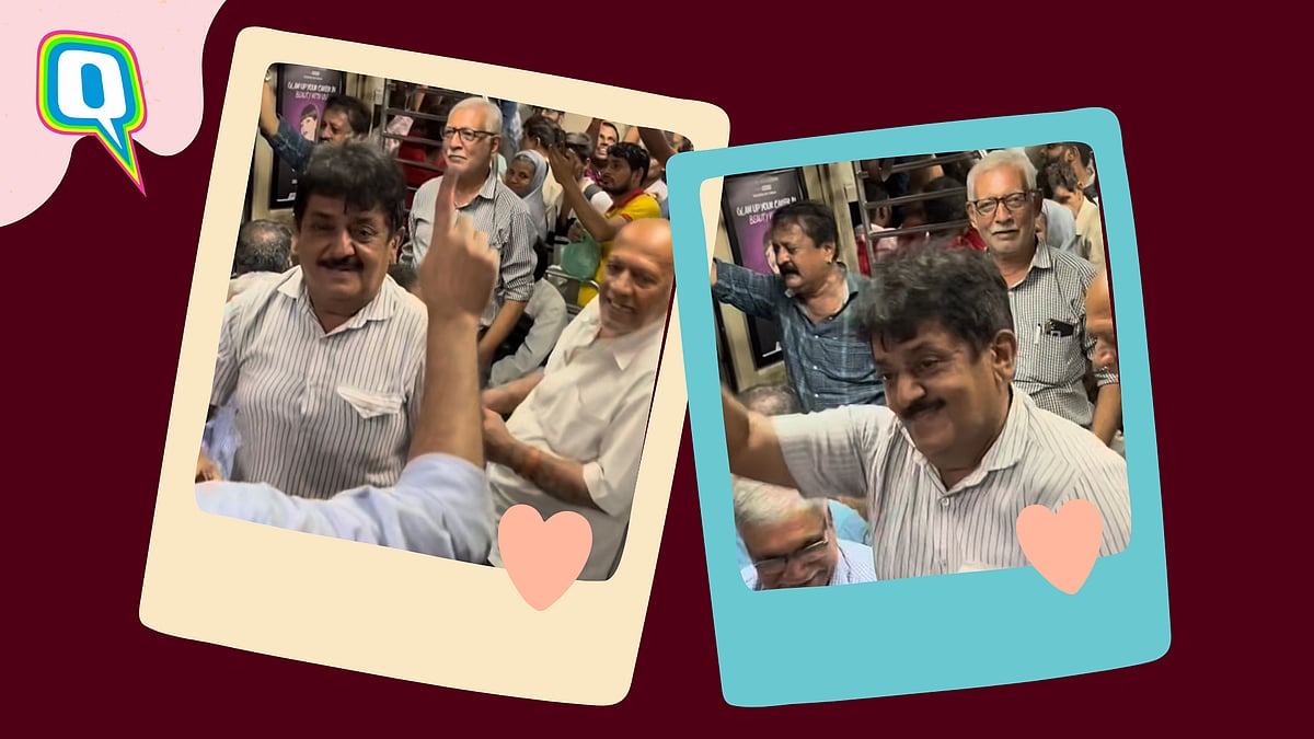 <div class="paragraphs"><p>Netizens Are In Awe Of These Mumbai Local Passengers Grooving To ‘Kanta Laga’</p></div>