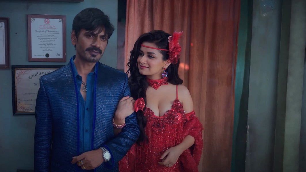 <div class="paragraphs"><p>Nawazuddin Siddiqui and Avneet Kaur in a still from<em> Tiku Weds Sheru.</em></p></div>