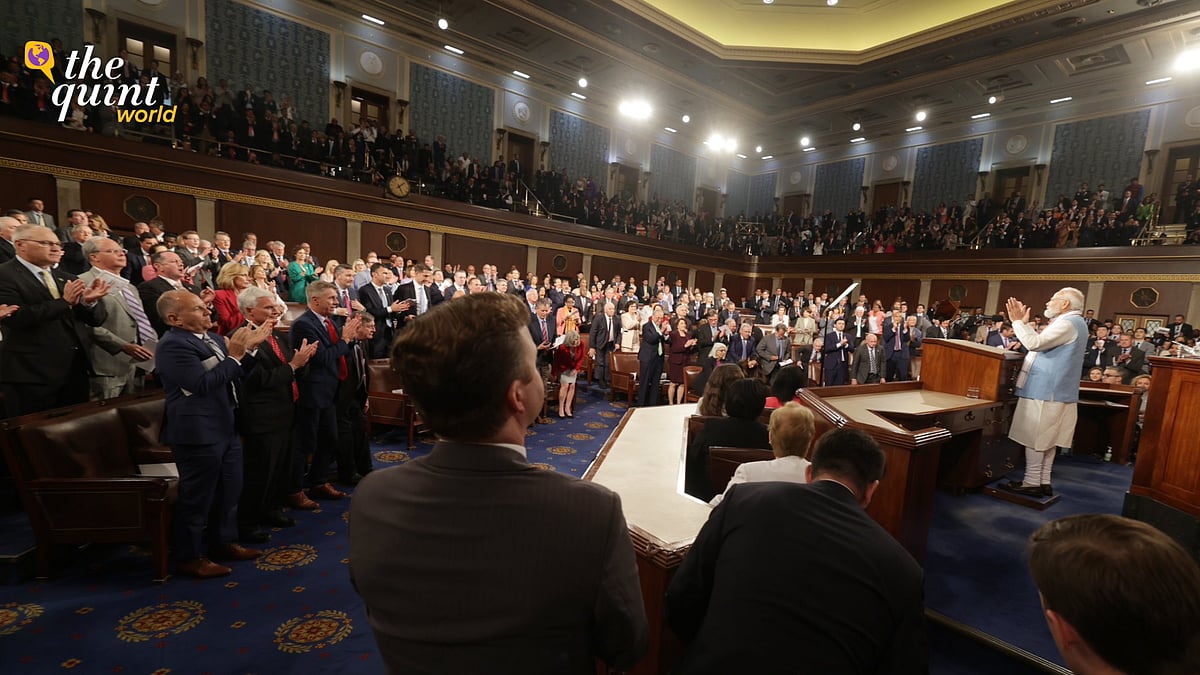 <div class="paragraphs"><p>Indian Prime Minister Narendra Modi received an enthusiastic reception as he delivered a speech to Congress on Thursday, highlighting the deepening ties and shared ambitions between the world's two largest democracies.</p></div>
