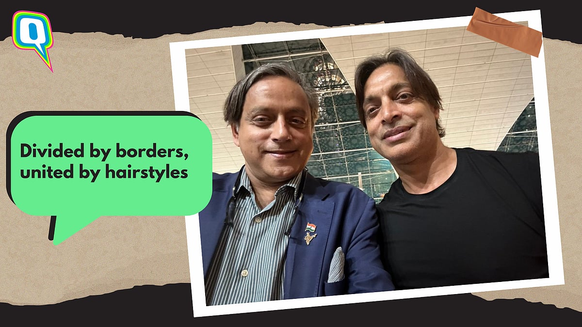 <div class="paragraphs"><p>Netizens find a resemblance between Shoaib Akhtar and Shashi Tharoor</p></div>