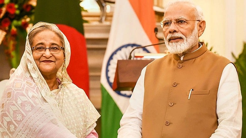 <div class="paragraphs"><p>Bangladesh Prime Minister Sheikh Hasina and Indian Prime Minister Narendra Modi. </p></div>