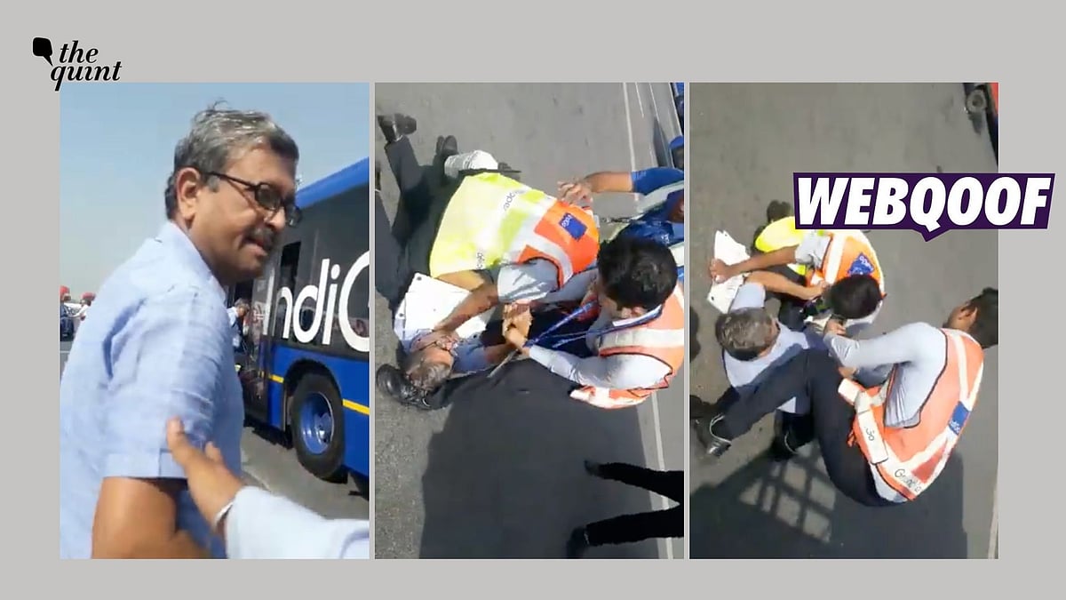 <div class="paragraphs"><p>The video of IndiGo staff members assaulting a man is six years old.</p></div>