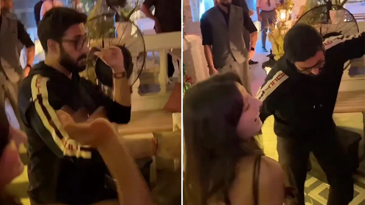 <div class="paragraphs"><p>Abhishek Bachchan grooves to 'Kajra Re' with Nora Fatehi.</p></div>