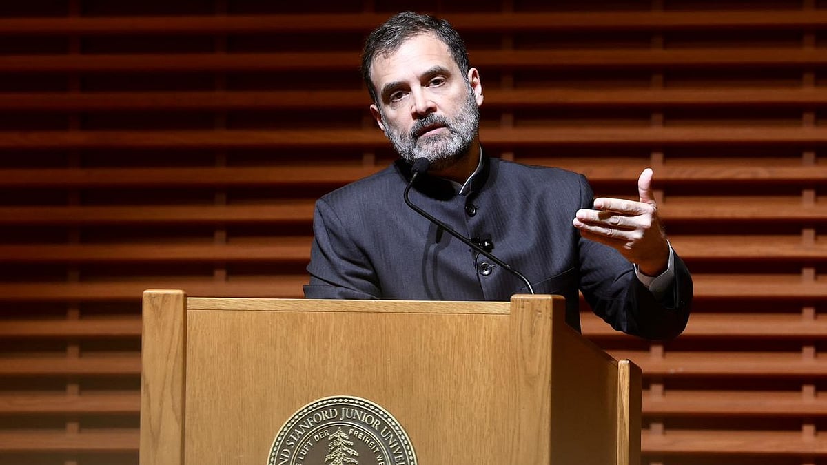 <div class="paragraphs"><p>Rahul Gandhi discussed AI with Silicon Valley entrepreneurs and subsequently travelled to Stanford University for an address.</p></div>