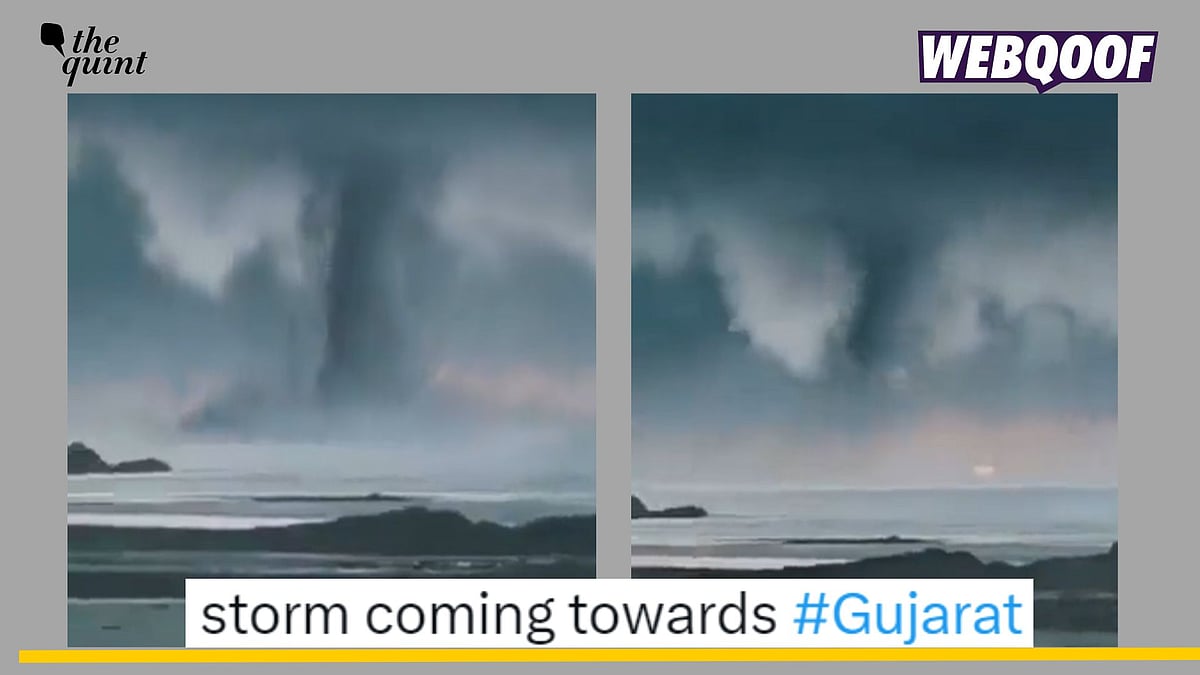 <div class="paragraphs"><p>Fact-check: A video of a tornado created by CGI animation is going viral on social media as a real video showing cyclone biparjoy in Gujarat.</p></div>