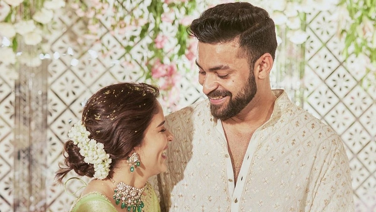 <div class="paragraphs"><p>Telugu actors Varun Tej and Lavanya Tripathi get engaged.</p></div>