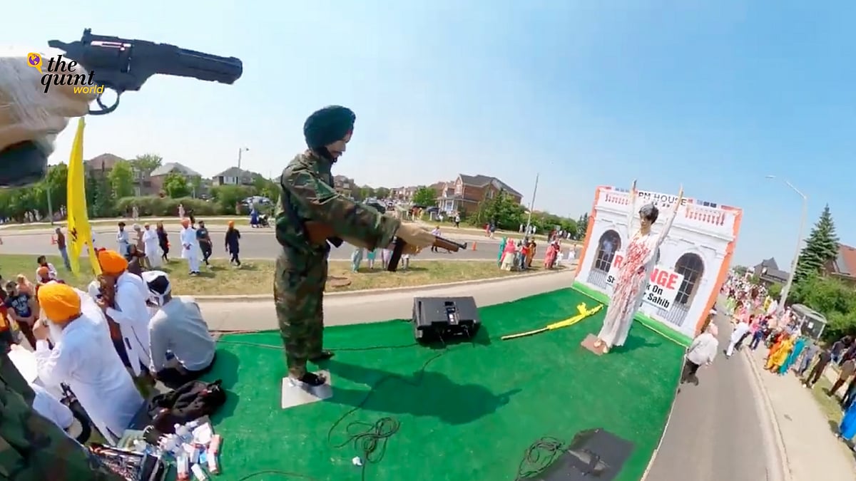<div class="paragraphs"><p>The tableau was paraded in the city of Brampton in Ontario on Saturday, 4 June, a few days before the 39th anniversary of 'Operation Bluestar'.</p></div>