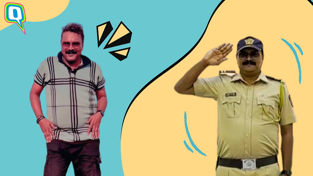 <div class="paragraphs"><p>Amol Kamble aka the 'dancing cop' has been killing it on the internet</p></div>