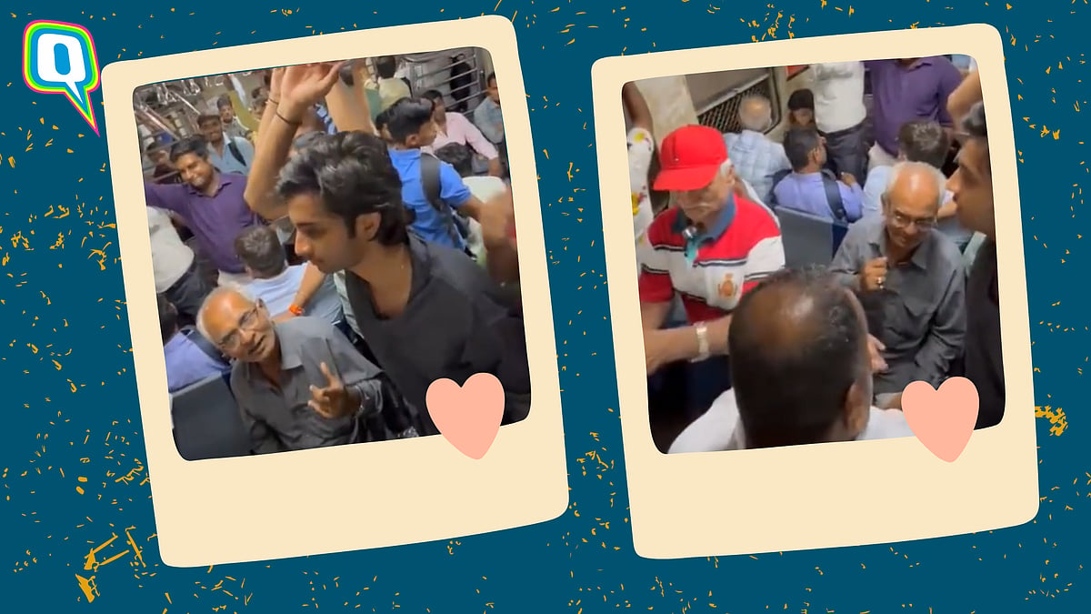 <div class="paragraphs"><p>Mumbaikars jam on Kishore Kumar's 'O mere dil ke chain' in local train</p></div>
