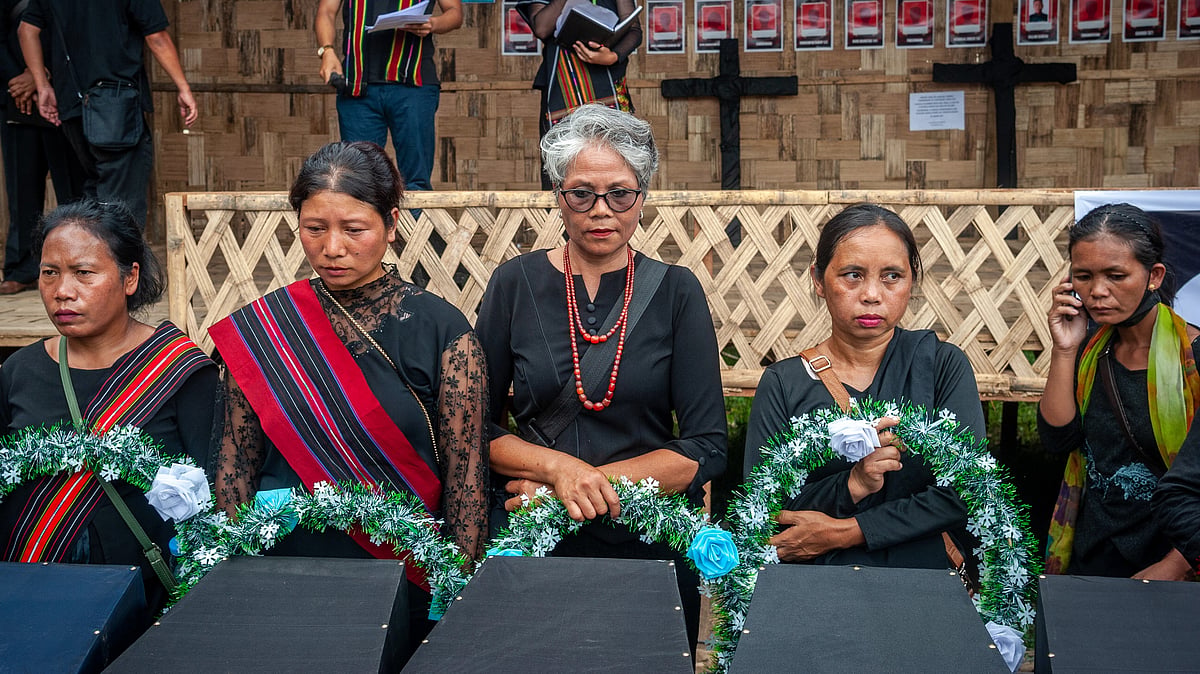 <div class="paragraphs"><p>An image from the silent coffin march.</p></div>
