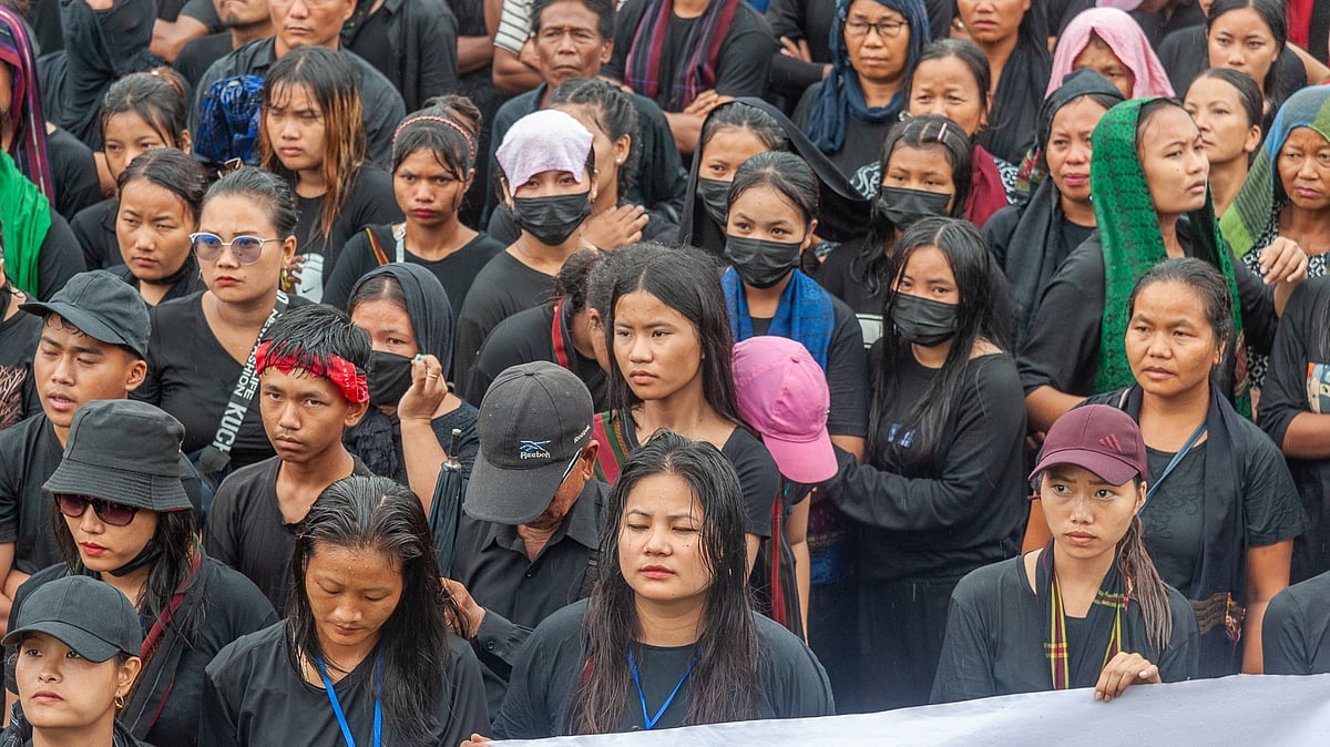 <div class="paragraphs"><p>In Manipur, one day after a horrific video showing two naked Kuki-Zomi women being <a href="https://www.thequint.com/opinion/manipur-kuki-women-paraded-naked-barbarism-allowed-to-happen">groped and led towards a paddy field</a> went viral on social media, a huge "rally for separate administration" was held in Churachandpur district on 20 July.</p></div>