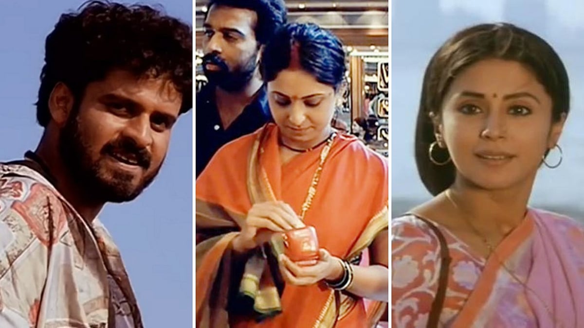 <div class="paragraphs"><p>Manoj Bajpayee, Shefali Shah, and Urmila Matondkar in a still from<em> Satya.</em></p></div>