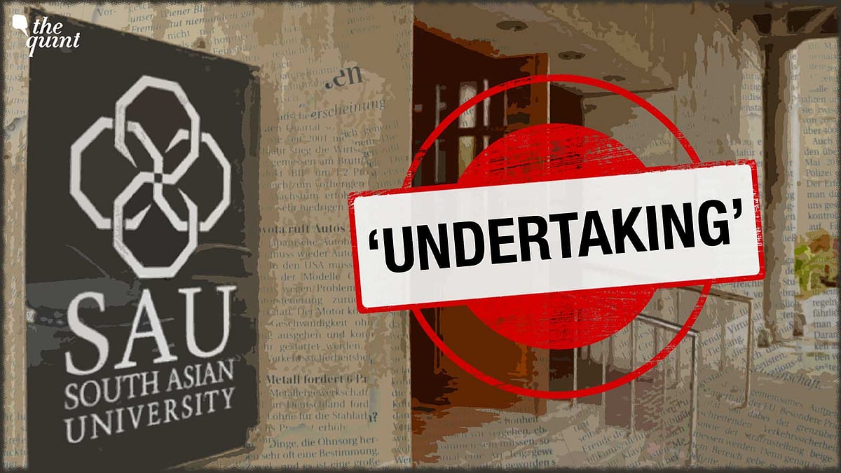 <div class="paragraphs"><p>"It's evident that the new undertaking for freshers is rooted in past events," said SAU students.</p></div>