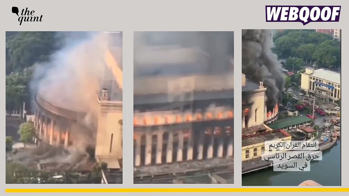 <div class="paragraphs"><p>Fact-check: An old video from Philippine showing a historic post office building set ablaze is being passed off as a recent video from France and Sweden.</p></div>