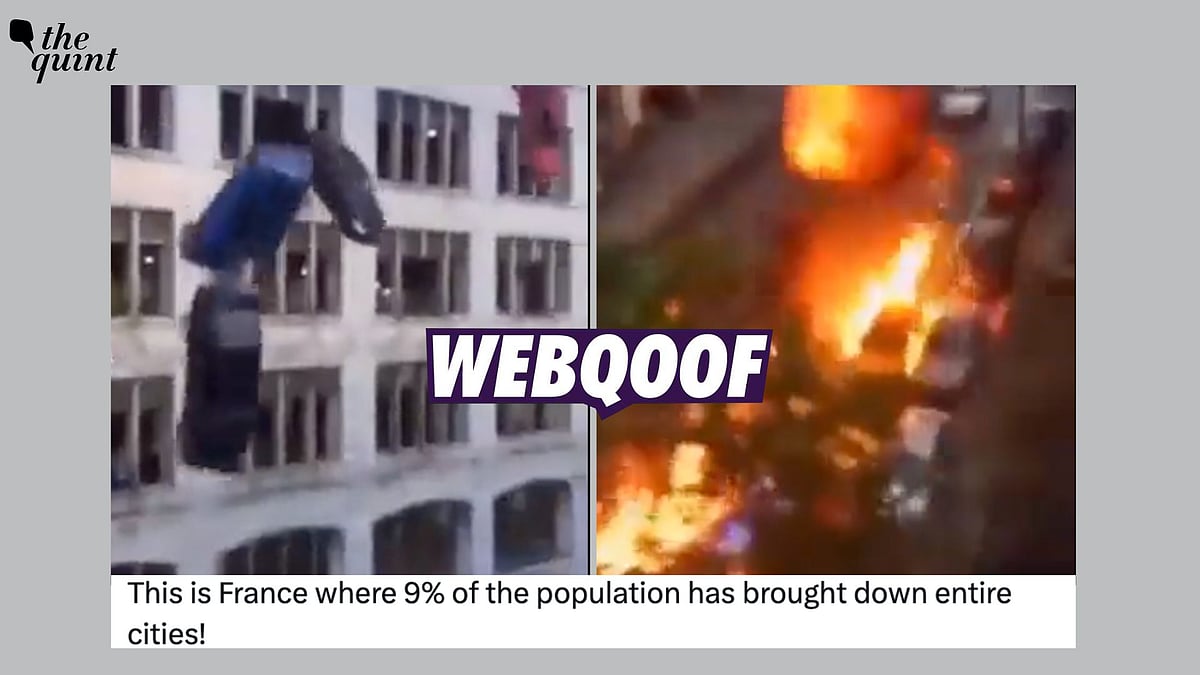 <div class="paragraphs"><p>The visuals are not from the unrest in France. It is from a 2017 film called The Fate of the Furious.</p></div>