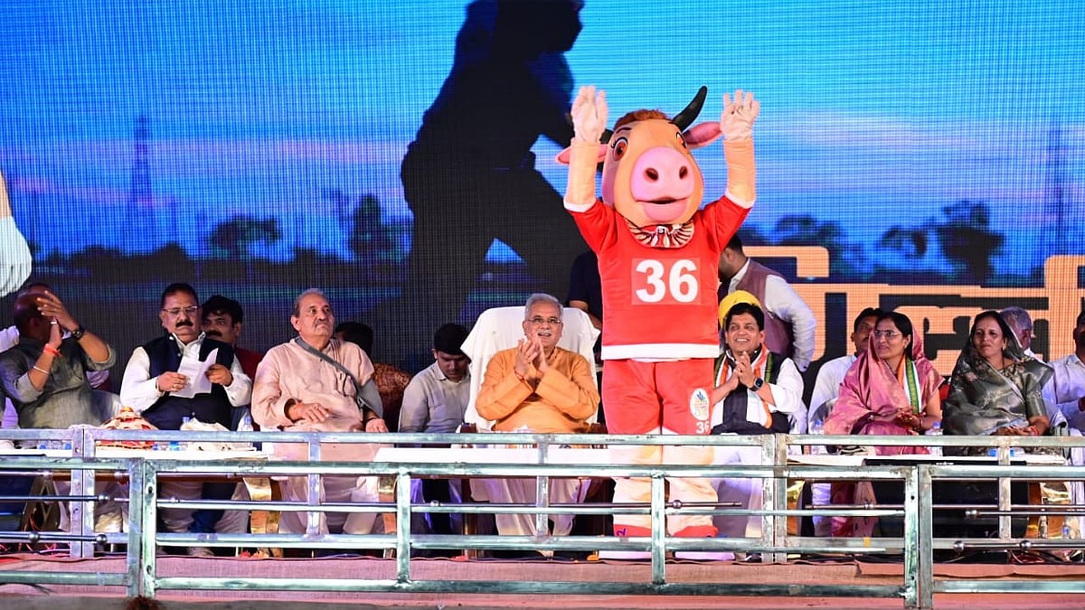 <div class="paragraphs"><p>The Chhattisgarhiya Olympics officially began in Raipur district's Nawagaon Gramme Panchayat on Monday, 17 July.</p></div>