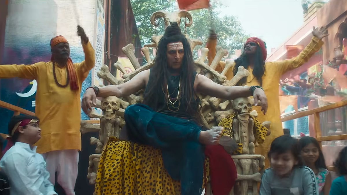 <div class="paragraphs"><p>Akshay Kumar in a still from<em> OMG 2.</em></p></div>