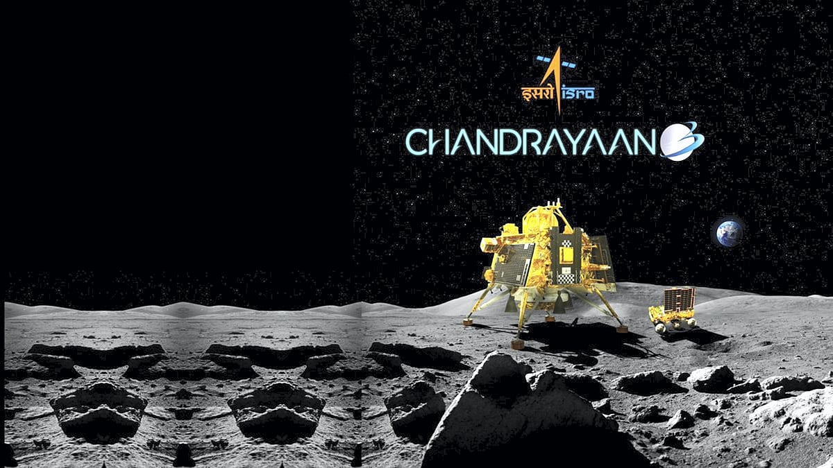 <div class="paragraphs"><p>"India is on the Moon," were the first words of ISRO chief S Somanath moments after India's Chandrayaan-3 made a successful soft landing on the surface of the Moon at 6:04 pm on Wednesday, 23 August.</p></div>