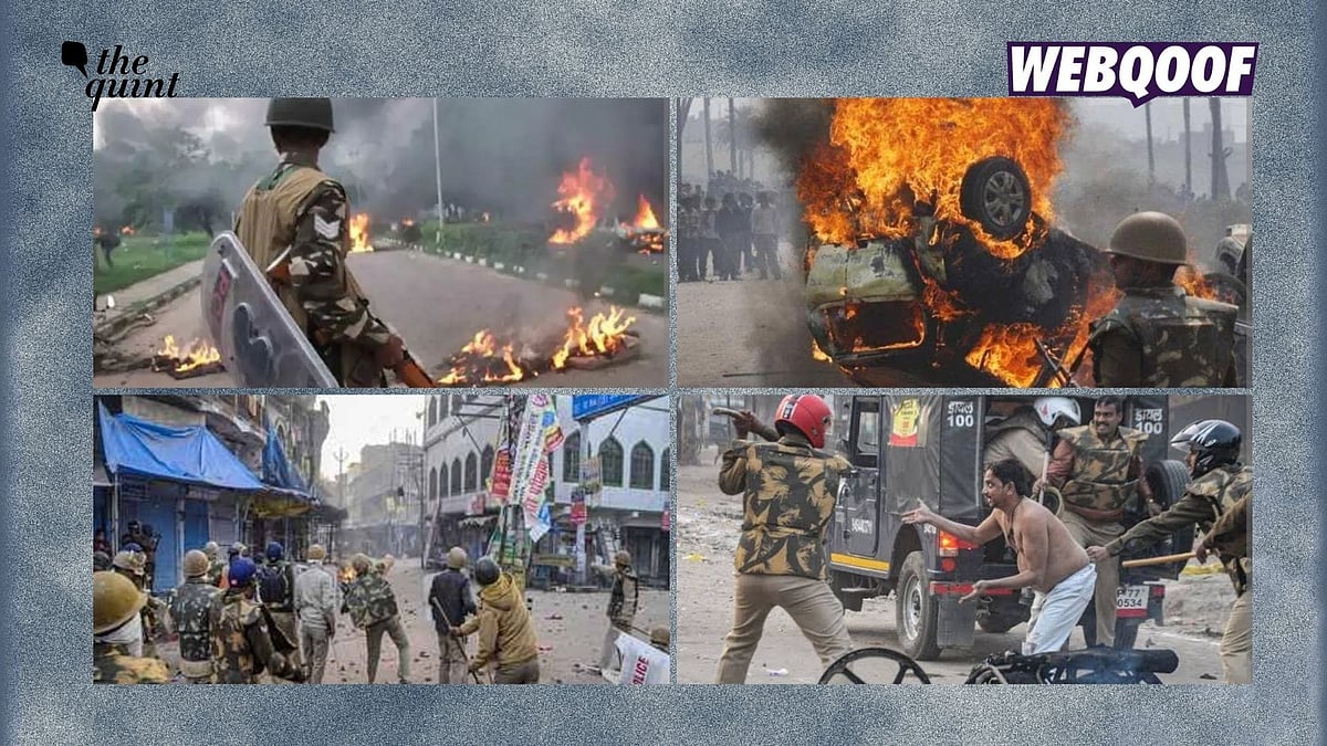 <div class="paragraphs"><p>Old photos of arson and riots are being falsely linked to the ongoing communal violence which has hit the eastern parts of Haryana.</p></div>