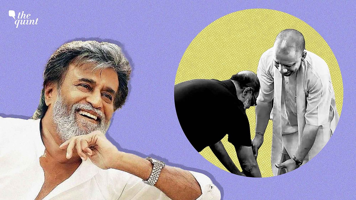 <div class="paragraphs"><p>Tamil actor and 'Superstar' Rajinikanth recently visited Uttar Pradesh Chief Minister Yogi Adityanath in Lucknow. During the visit, the actor touched the feet of the Chief Minister seeking his blessings.</p></div>