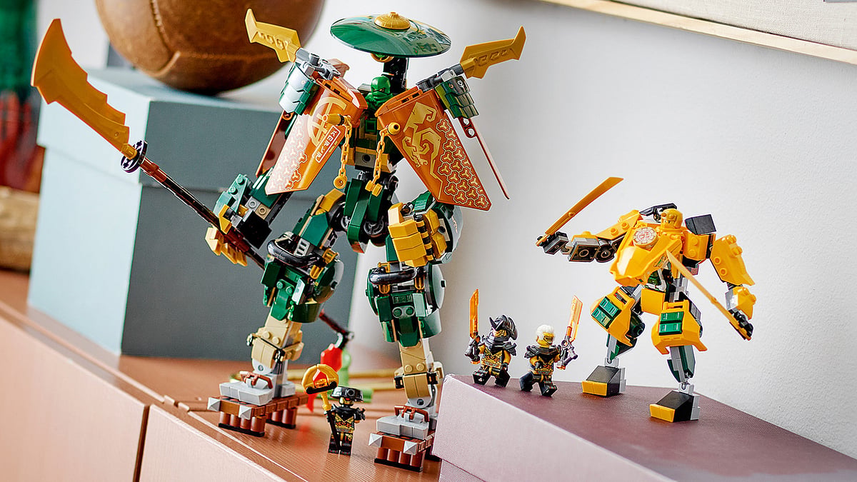 <div class="paragraphs"><p>"Experience the thrill of adventure with LEGO® NINJAGO® Sets, where dreams take shape and heroes rise in an imaginative world of dragons, mechs, and endless possibilities.</p></div>
