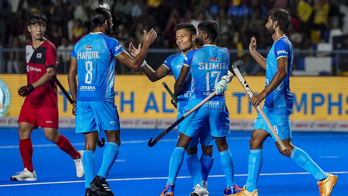 <div class="paragraphs"><p>Asian Champions Trophy: India defeated South Korea 3-2.</p></div>